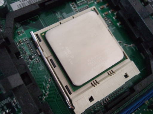 Opteron during server installation